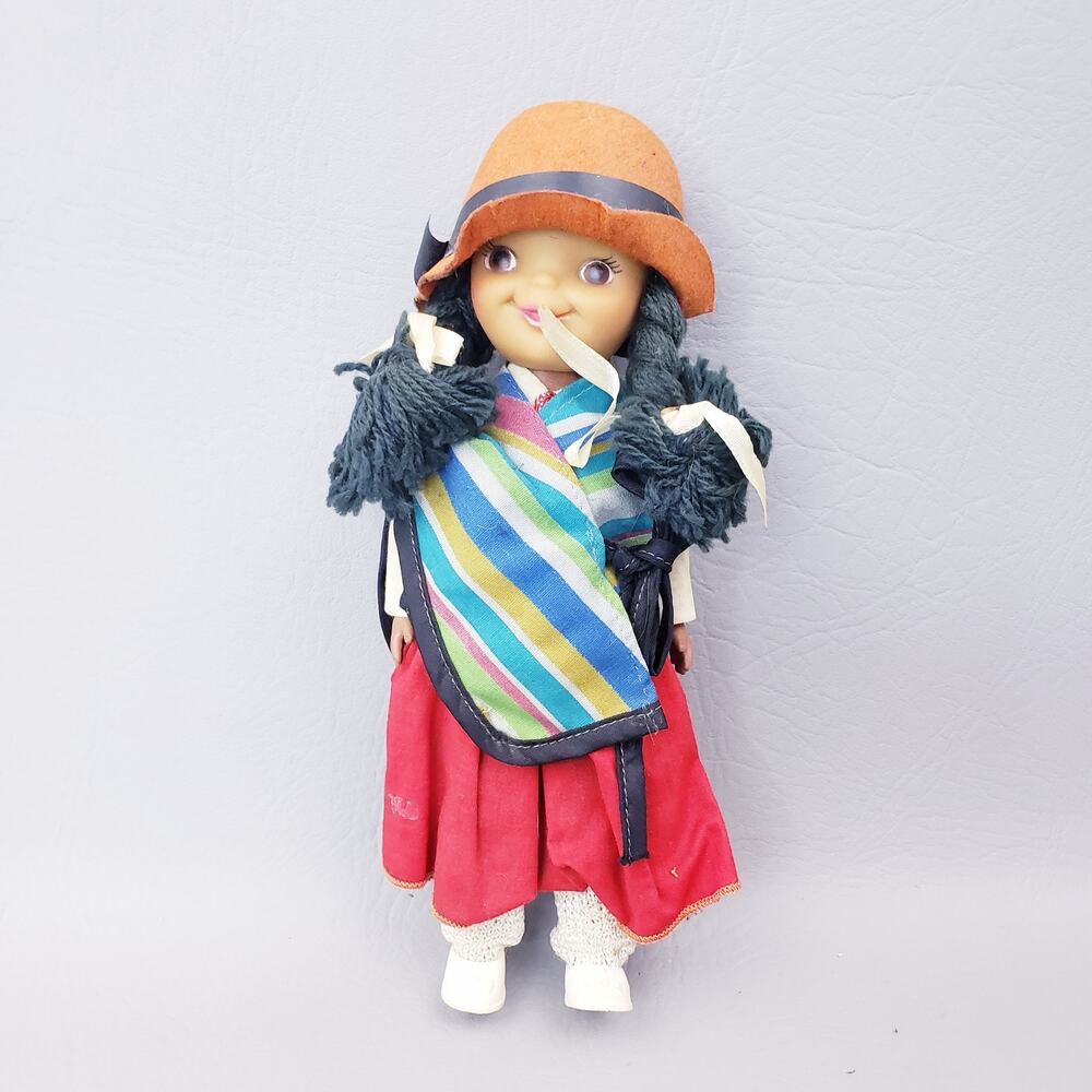 It's A Small World Disney Chile Girl Doll Pressman NY World Fair 1964 1965